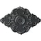 Ekena Millwork Piedmont Ceiling Medallion, Hand-Painted Pewter, 37"W x 26"H x 1 3/8"P CM37X26PEPES - alternate 1